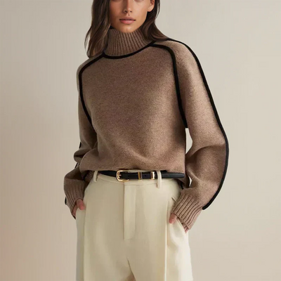 Amanda | Stylish Turtleneck Jumper