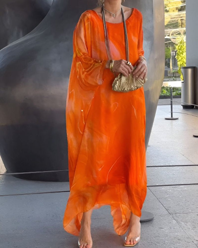 Emberlyn | Elegant Chiffon Dress