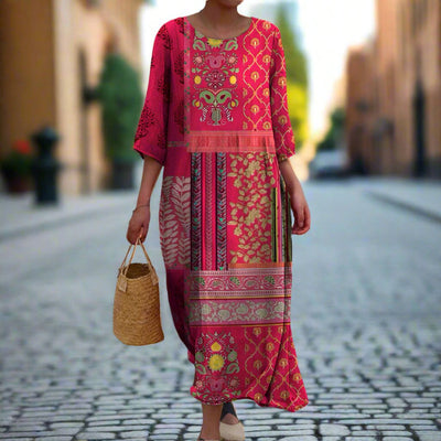 Rashana | Flowy Ethnic Dress