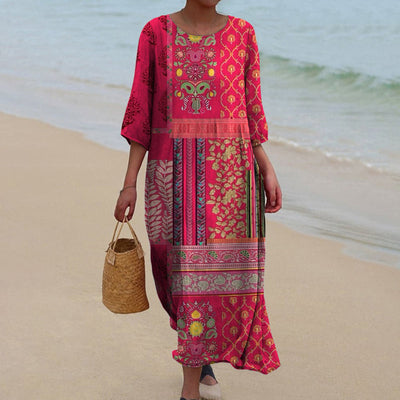 Rashana | Flowy Ethnic Dress