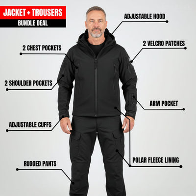 Jacob | Waterproof Softshell Jacket & Trousers Set