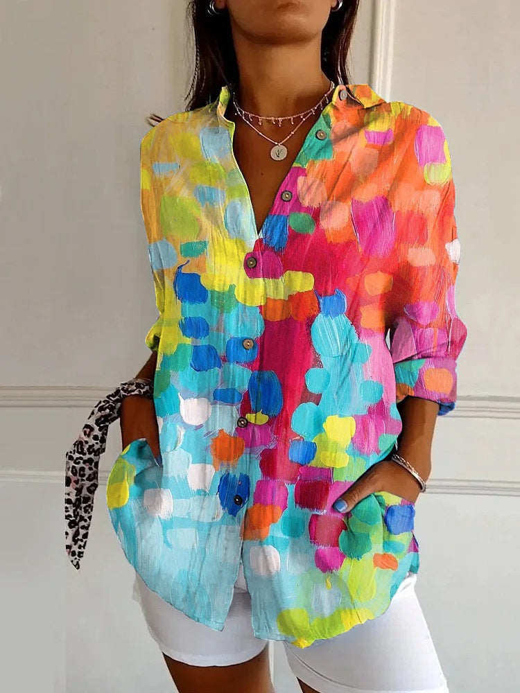 Milah | Sophisticated Button-Up Shirt