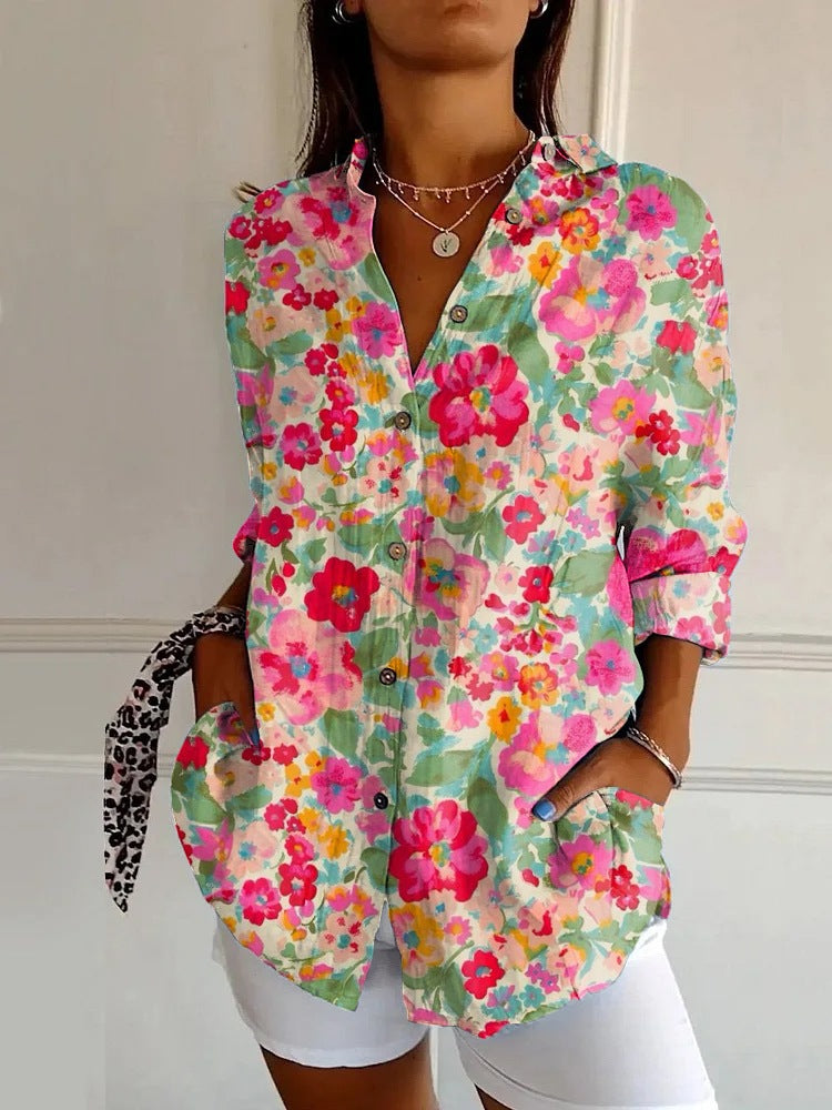 Milah | Sophisticated Button-Up Shirt