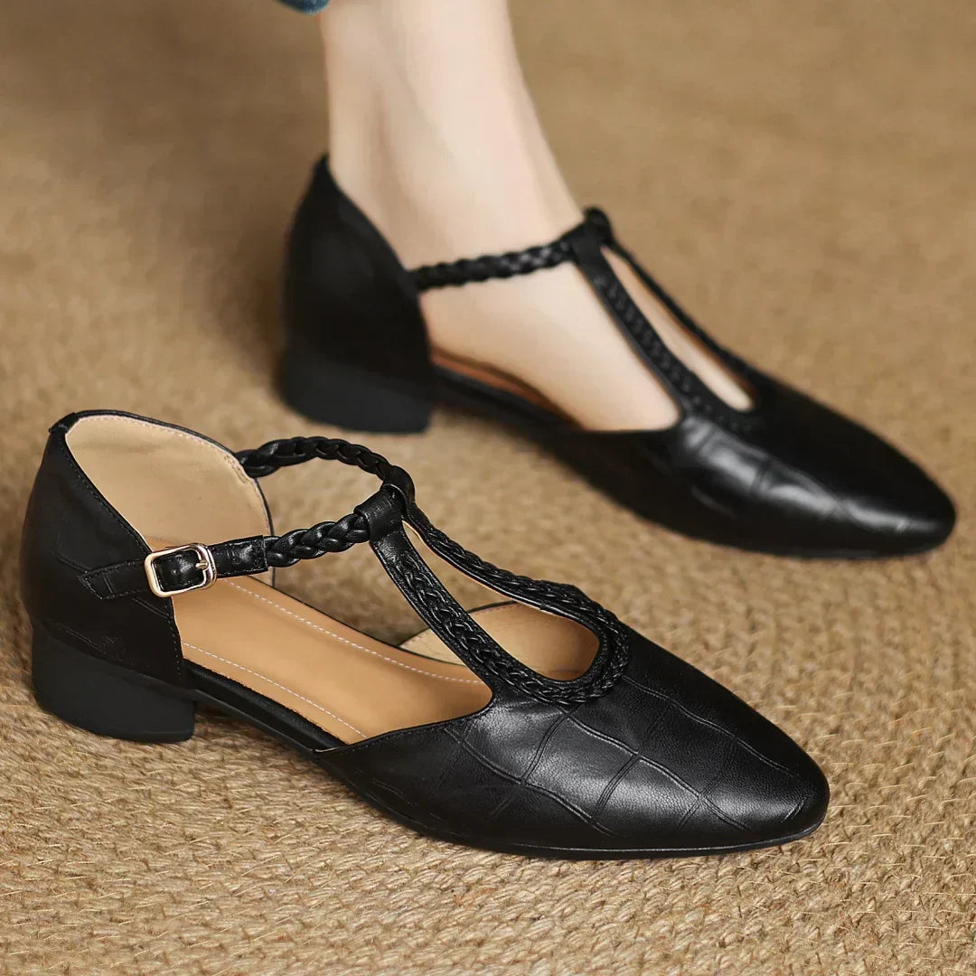 Kepa | Leather Mary Jane Shoes