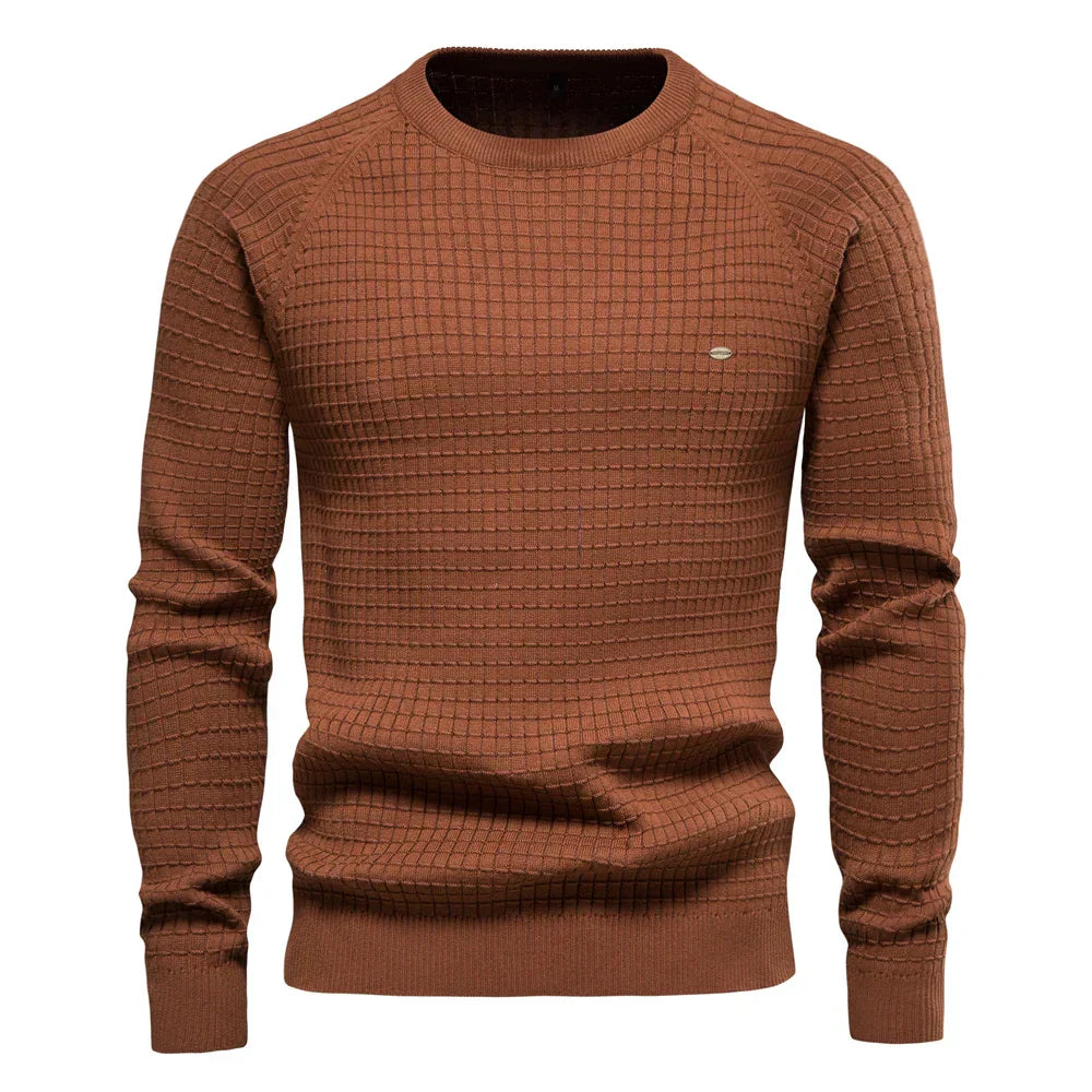 Heath | Men's Sweater with diamond pattern