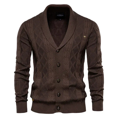 Corey | Men's button-up cardigan