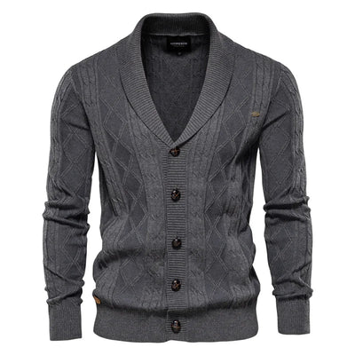 Corey | Men's button-up cardigan