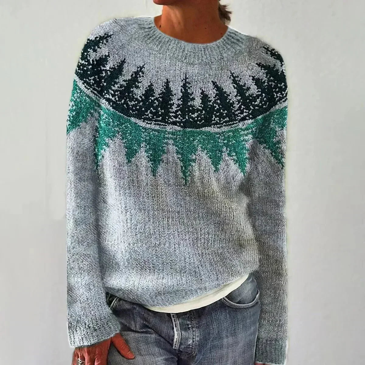 Ava | Retro Knit Sweater