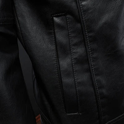 Freddie | Premium Leather Jacket in Motorcycle Style