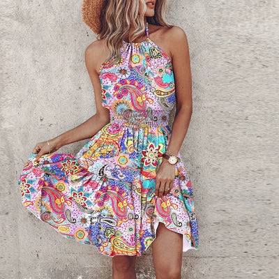 Fiametta | Chic Halter Dress