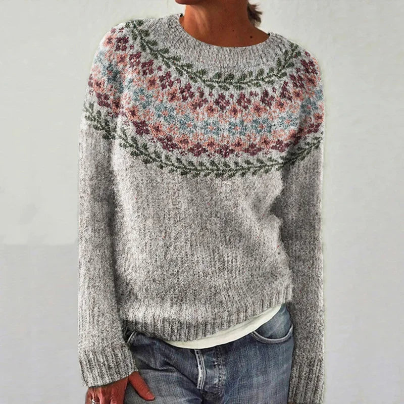 Chloe | Retro Knit Sweater