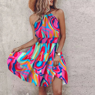 Fiametta | Chic Halter Dress