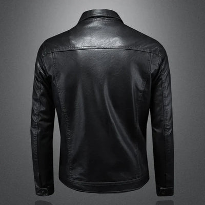 Freddie | Premium Leather Jacket in Motorcycle Style