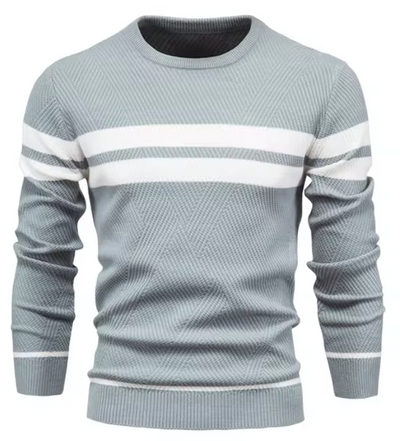 Callum | Stylish men's Sweater with herringbone pattern