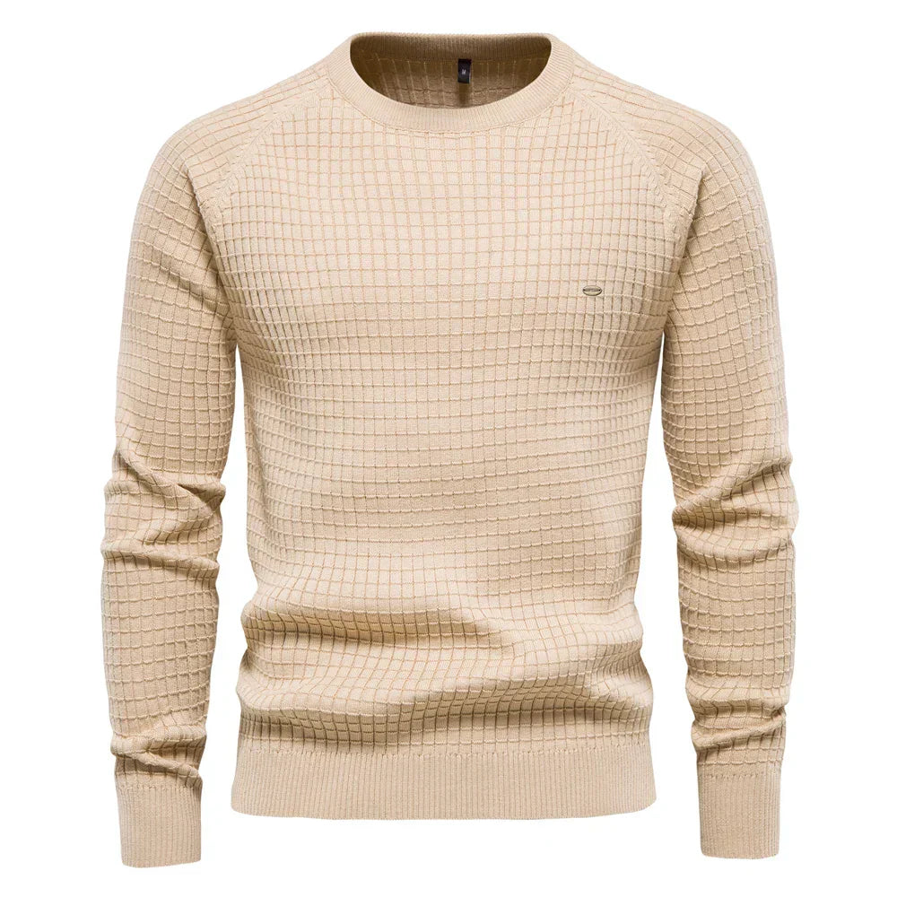 Heath | Men's Sweater with diamond pattern