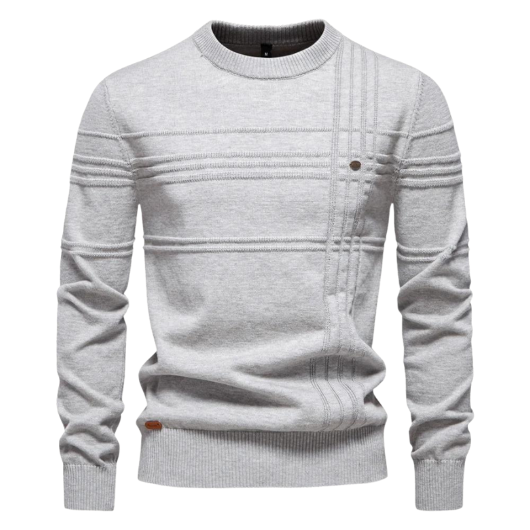 Rylan | Stylish men's sweater with checkered design