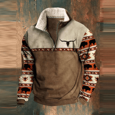 Daniel | Quarter Zip-Up Pullover