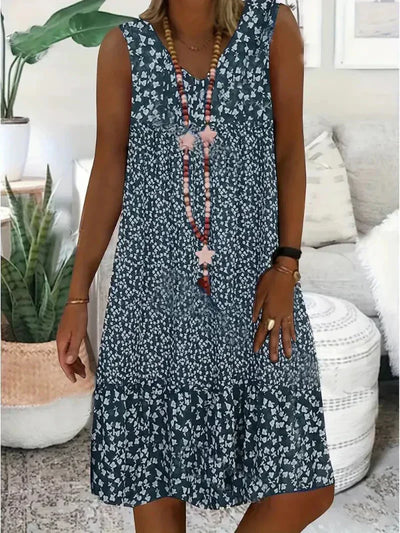 Colette | Floral Sleeveless Dress