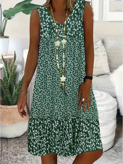 Colette | Floral Sleeveless Dress