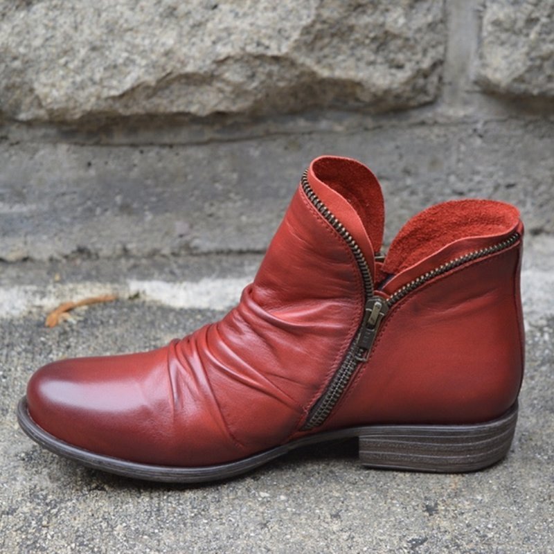 Viannele | Classic Zip-Up Boots