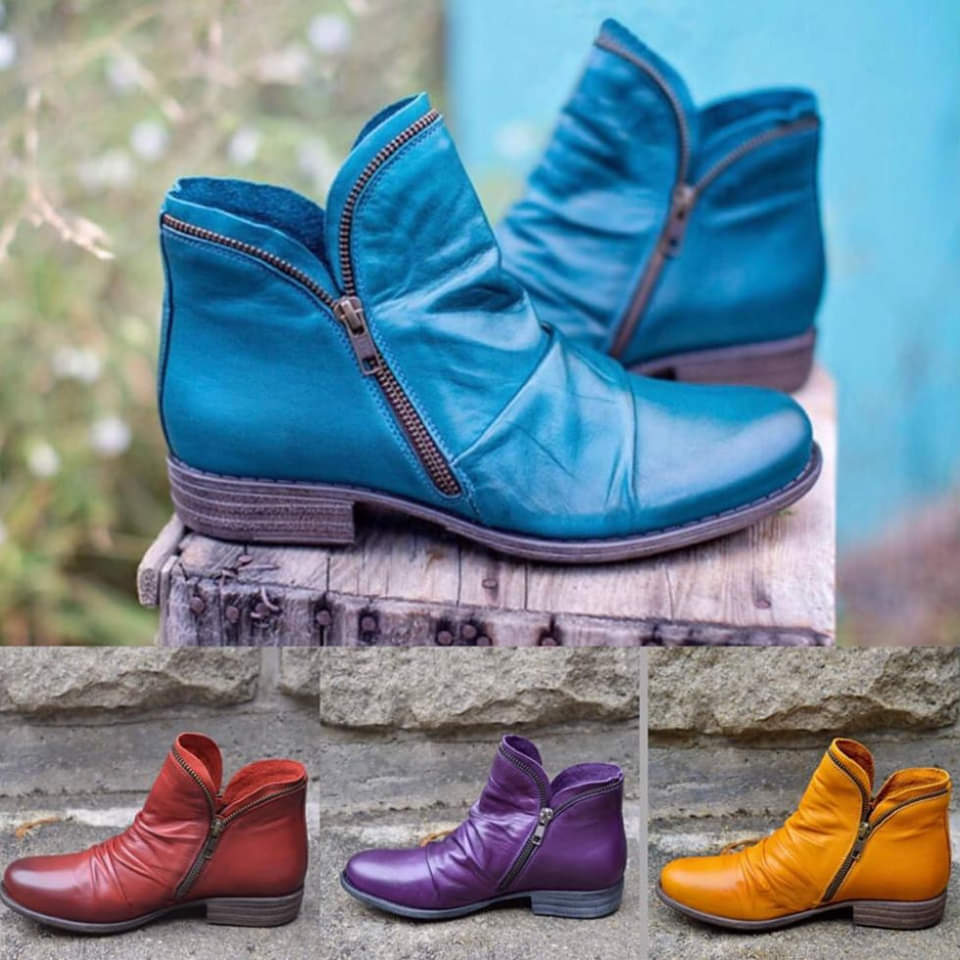 Viannele | Classic Zip-Up Boots